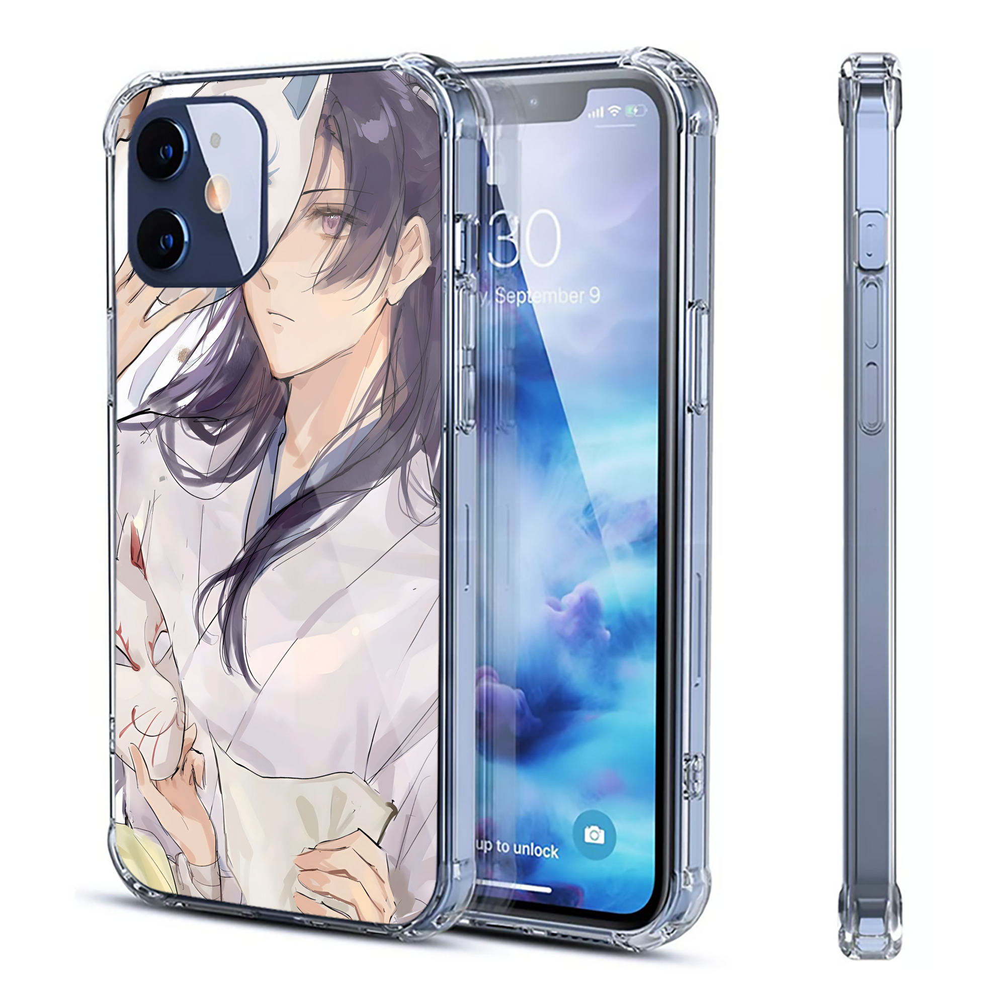 （画像用） 薬屋のひとりごと The Apothecary Diaries 【iPhone 12シリーズ対応】透明スマホケース（クリアソフトケース）